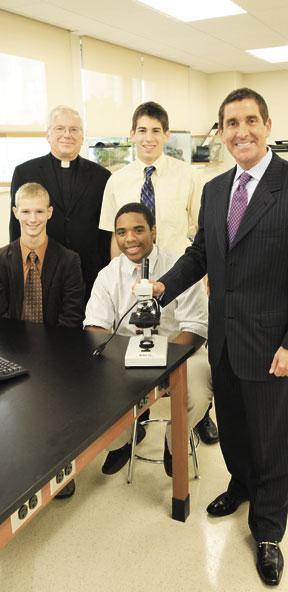 Klein boosts Fordham Prep’s scholarship program