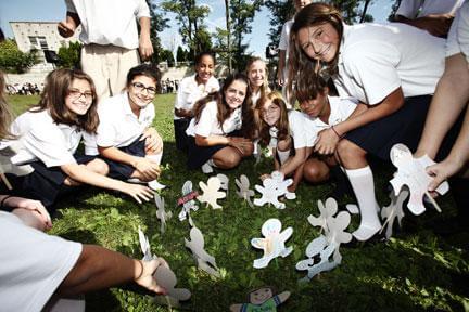 Villa Maria students sow seeds of worldwide peace