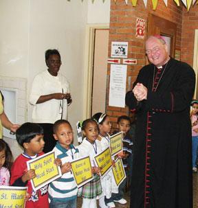 Dolan visits Little Angels