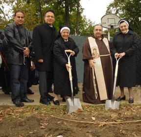 Groundbreaking held for Fenton Avenue convent