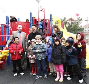 Out2Play designs, builds new P.S. 71 playground