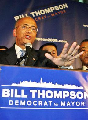 Bloomberg wins city; Thompson, the Bronx