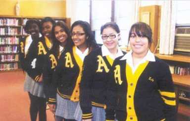 Aquinas High School induction ceremony