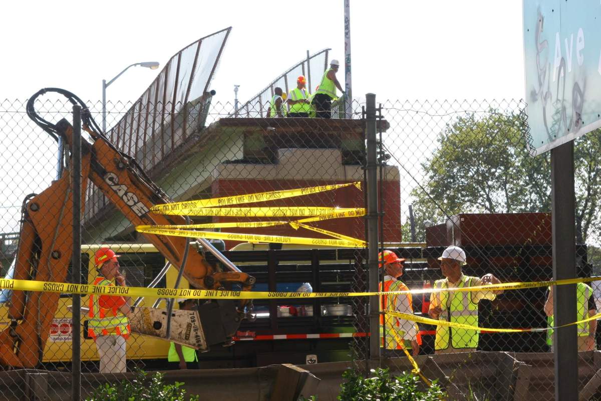 I-95 pedestrian bridge repair next summer