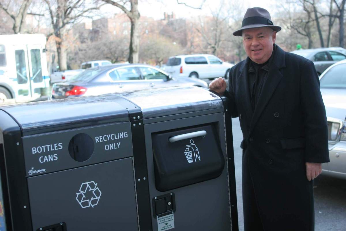 Six BIDs get solar-powered trash compactors