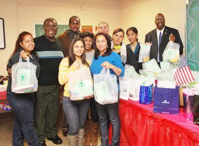 Bronx VA vets showered with gifts