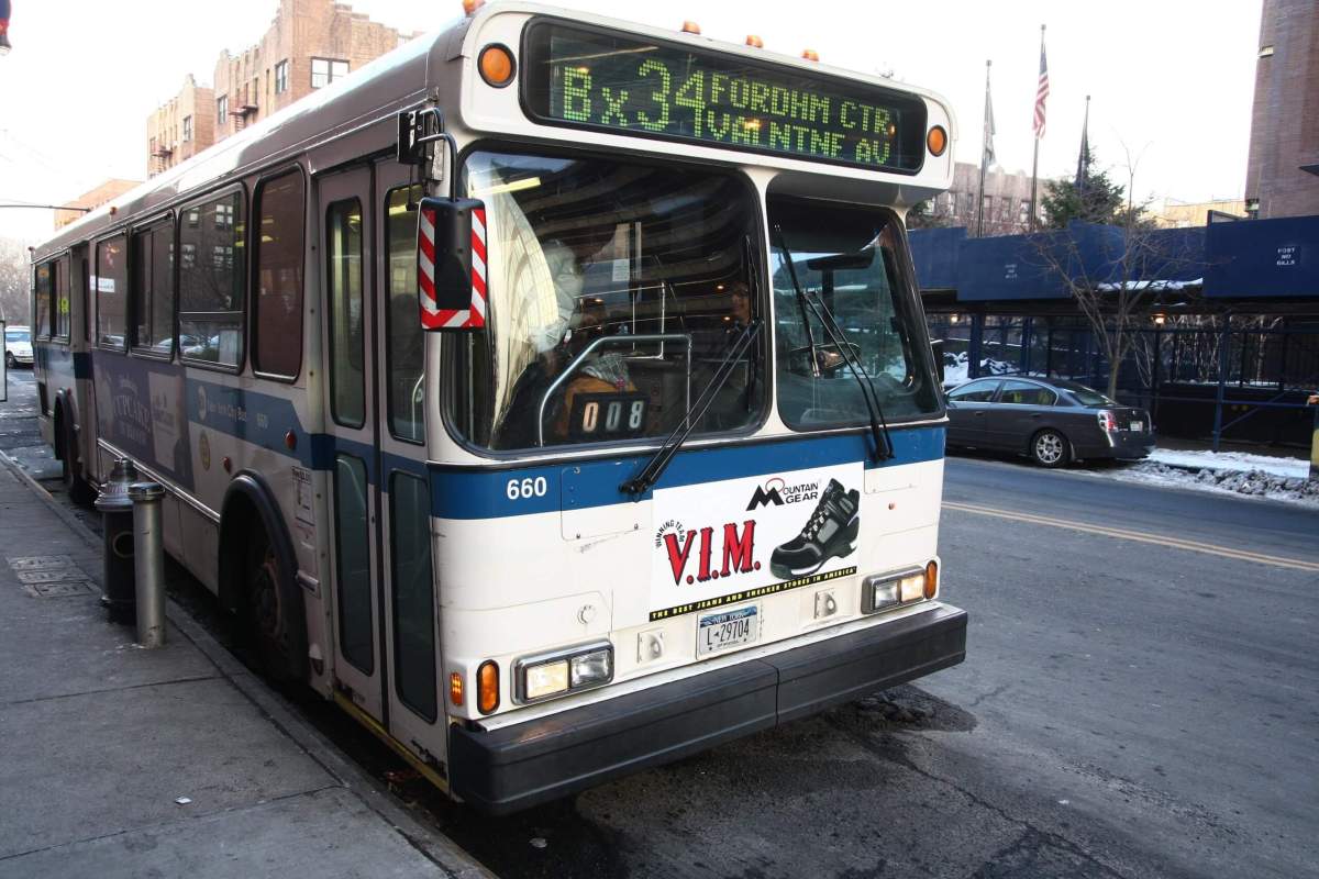 MTA aims axe at Bx4, Bx34 buses