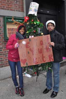 Youth want Old Fordham Library