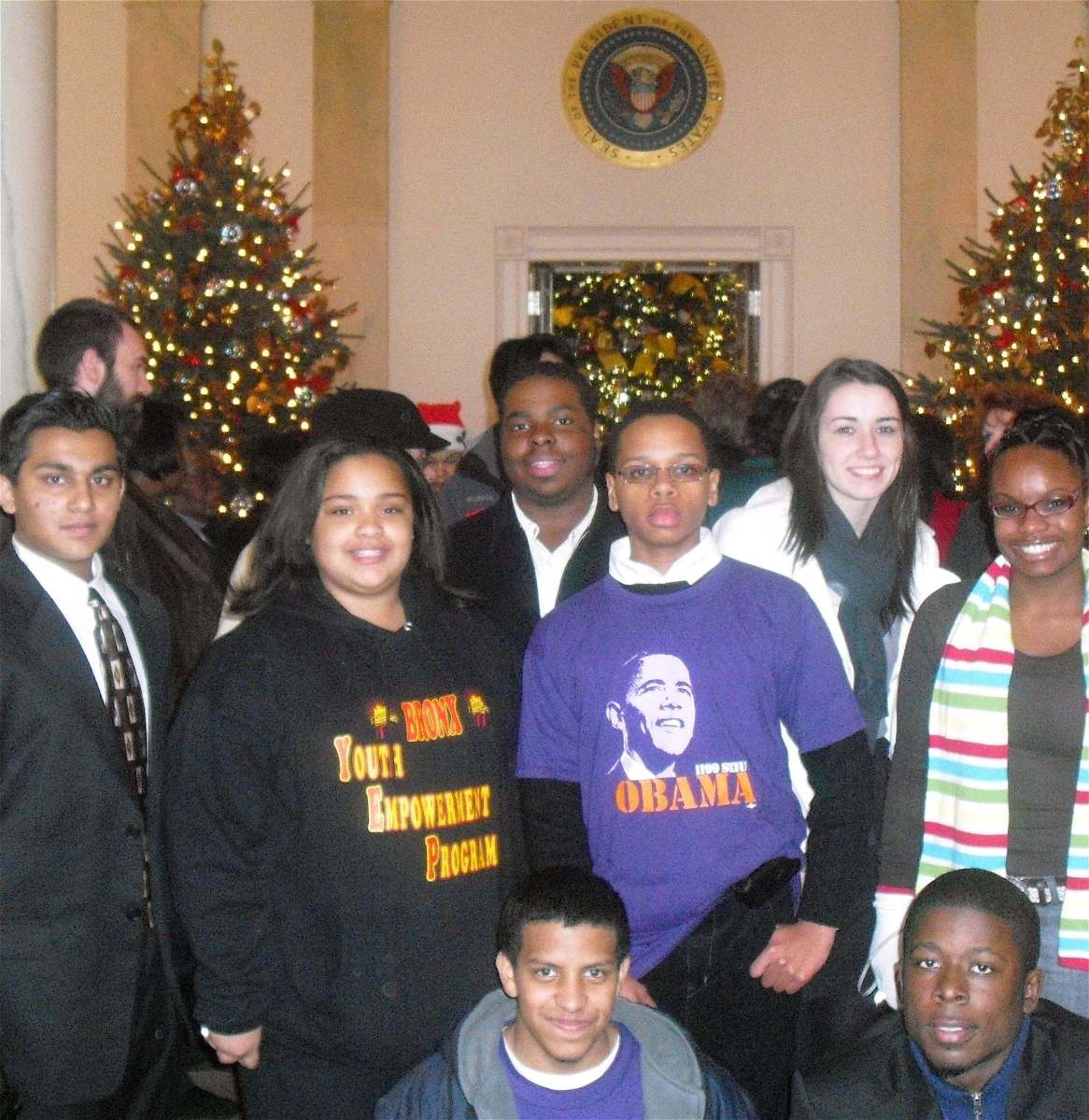Bronx teens tour White House