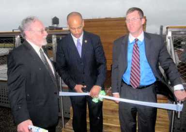 Green roof dedicated as tech lab