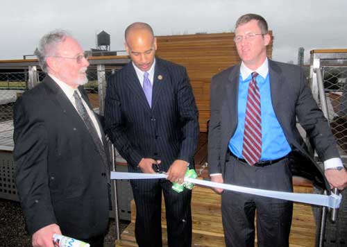 Green roof dedicated as tech lab