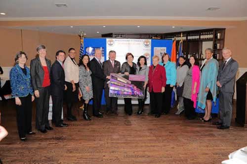 Chamber shines light on domestic violence