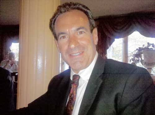 Dr. Gonoud holds food drive