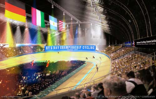 Velodrome plans unveiled for Kingsbridge Armory