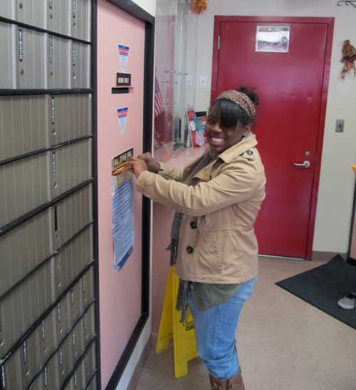 Bronx Prep annual college “mail-out” day