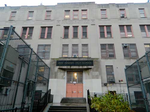 Jane Addams accused of grade fixing