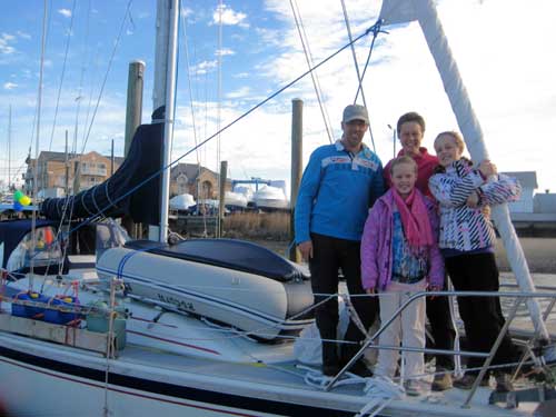 Dutch family crosses Atlantic in sailboat, makes stop at Locust Point Yacht Club