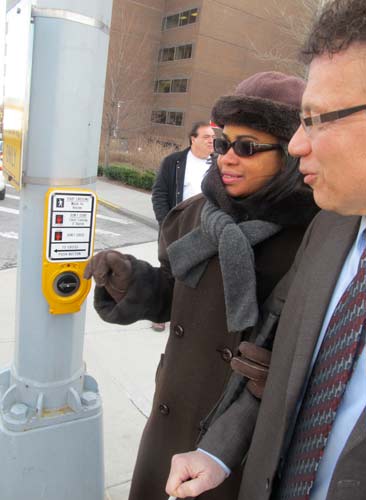 “Chirp” signal in place near AECOM