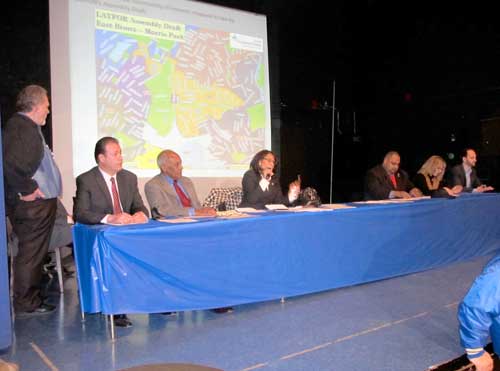 Morris Park community town hall on proposed assembly district lines