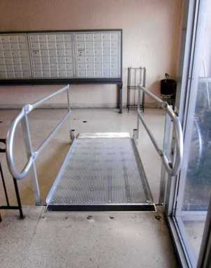New ramps installed at 3555 Bruckner Boulevard