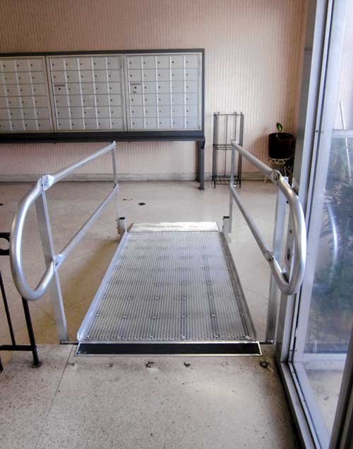 New ramps installed at 3555 Bruckner Boulevard