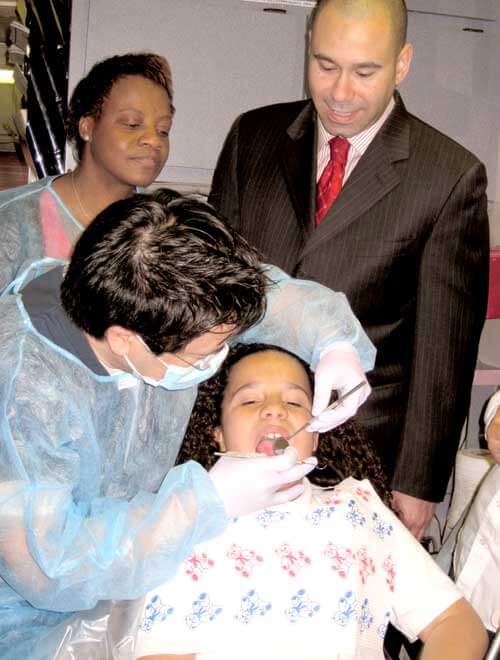 Free dental screenings provided to youngsters