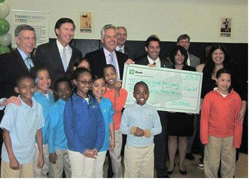 TD Bank donates $500k to New York Foundling charter school
