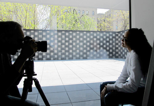 Heart Gallery NYC photo shoot at Bronx Museum