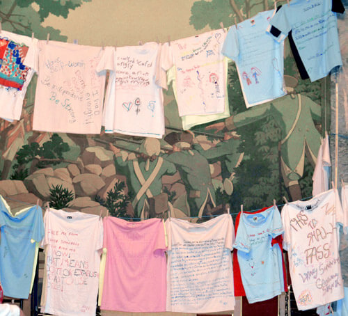 Annual clothesline project tells victims’ stories