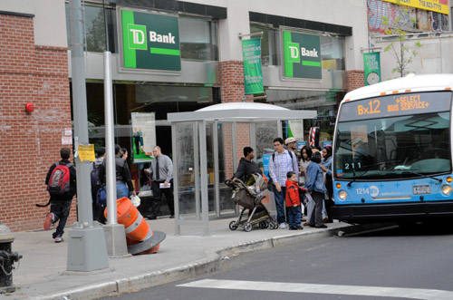 Mass transit confusion in Pelham Parkway