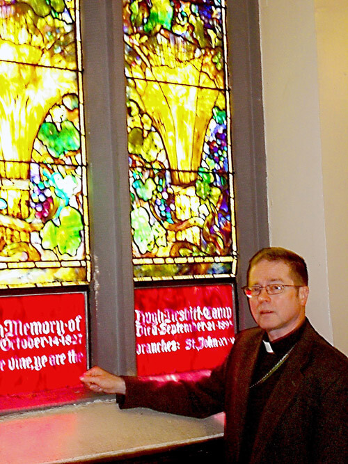 Check out these Tiffany stained glass windows