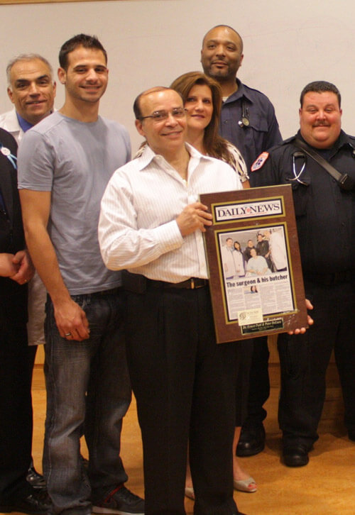 EMT’s lauded for life-saving efforts for Arthur Avenue man