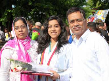 High school graduate already accepted to medical school