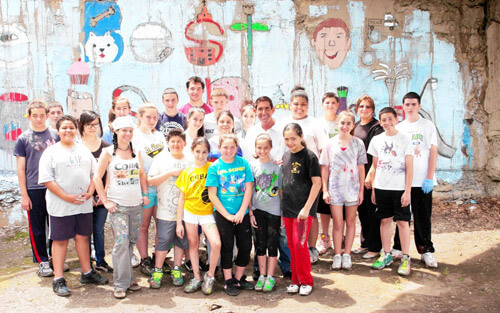 Students bring ideas to life on MP mural