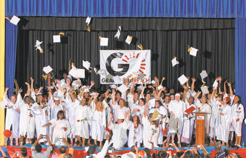 Local women celebrate a second chance at education