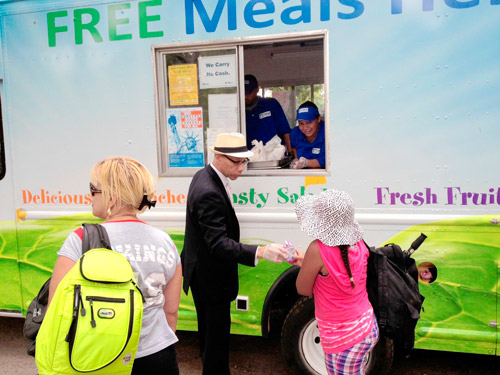 Annual summer meals program now underway at Orchard Beach