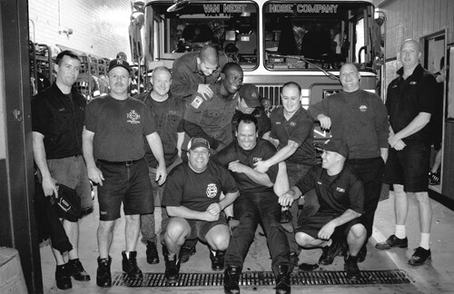 Firefighter receives posthumous plaque dedication