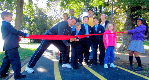 Kids muster energy to raise $20K for track and field repairs