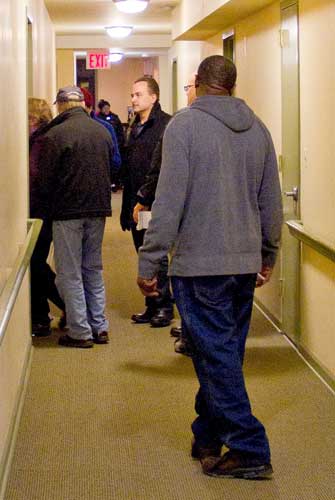 Reaction mixed in tour of Pelham Bay temp supportive housing