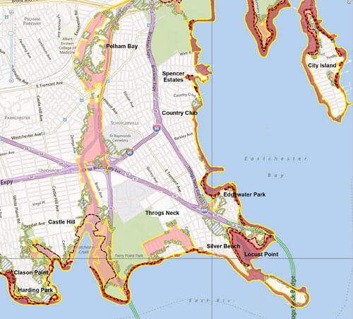 FEMA releases new flood zone maps for Bronx