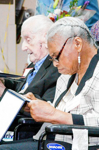 These centenarians going strong at 105 and 106