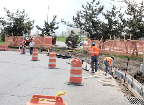 New Pel Bay Park bike path