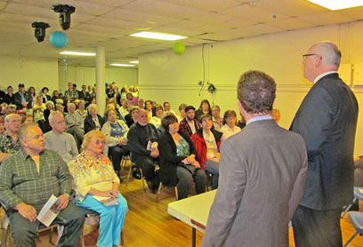Town hall over Sandy concerns