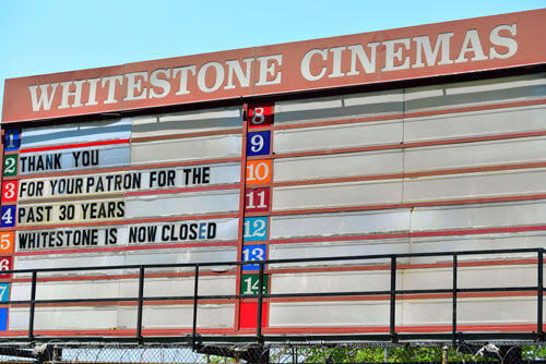 Whitestone Multiplex closes|Whitestone Multiplex closes