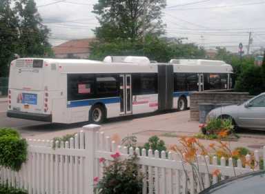 MTA buses blocking driveways