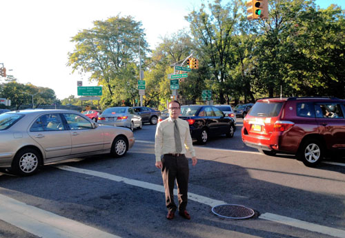 E. Bronx traffic in a jam