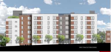W. Tremont senior housing rising