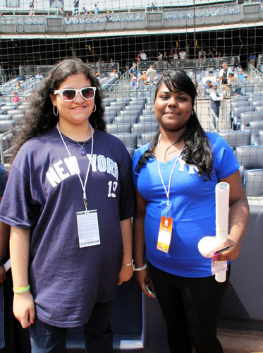 Borough readers honored at Yankee Stadium|Borough readers honored at Yankee Stadium