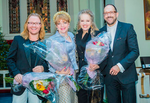 Sullivan sings at First Lutheran|Sullivan sings at First Lutheran