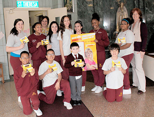 St. Theresa’s collects Pennies for Patients